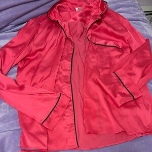 Stars above silk pajama set